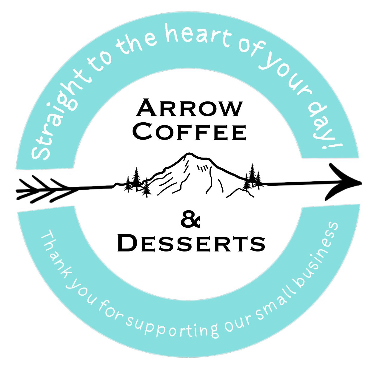 indoor coffee and dessert vendor at Art in the Burbs 2024